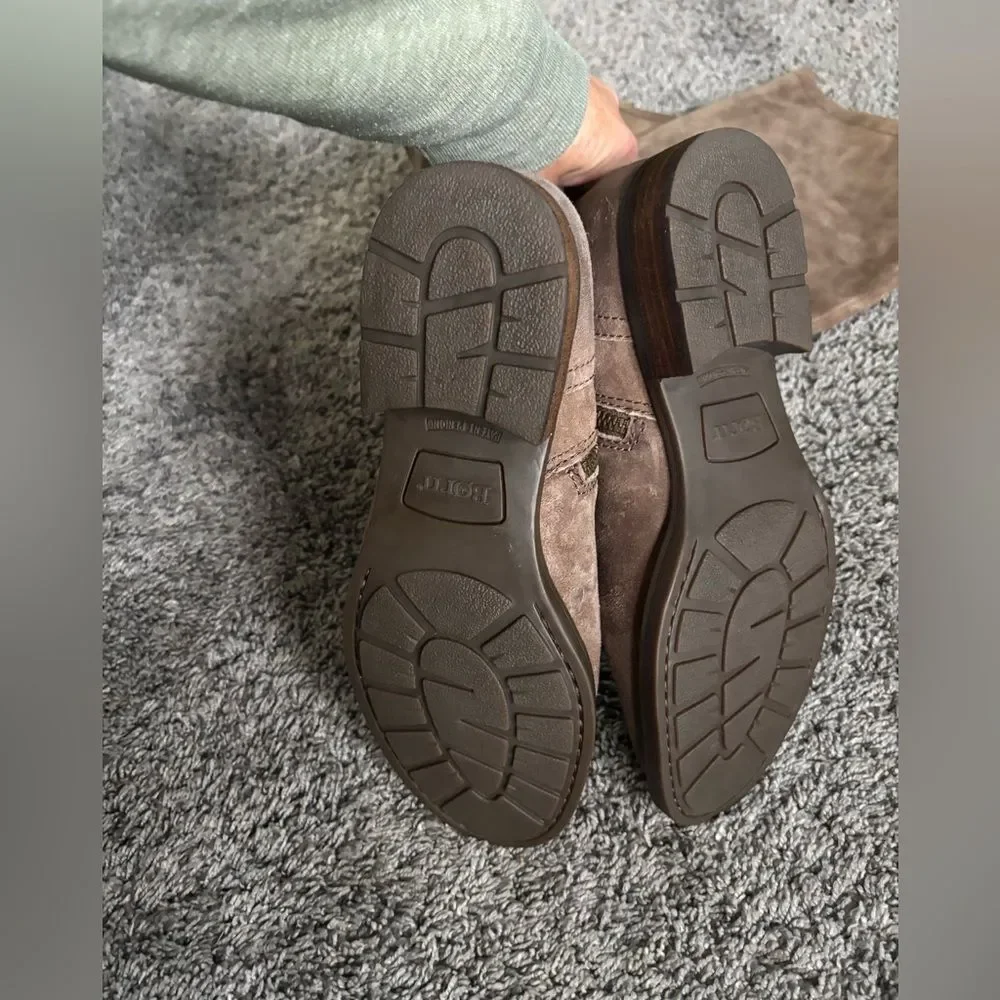 Born distressed tan
